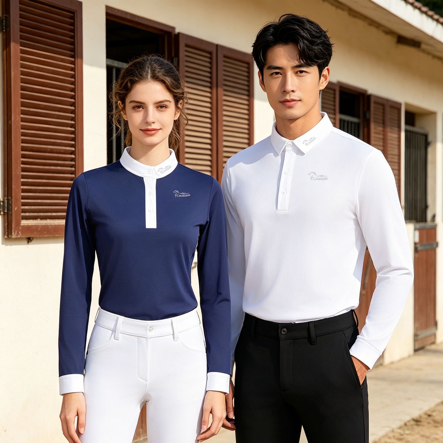 Cycling Gear Apparel - Kemeja Berkuda Lengan Panjang Untuk Pria