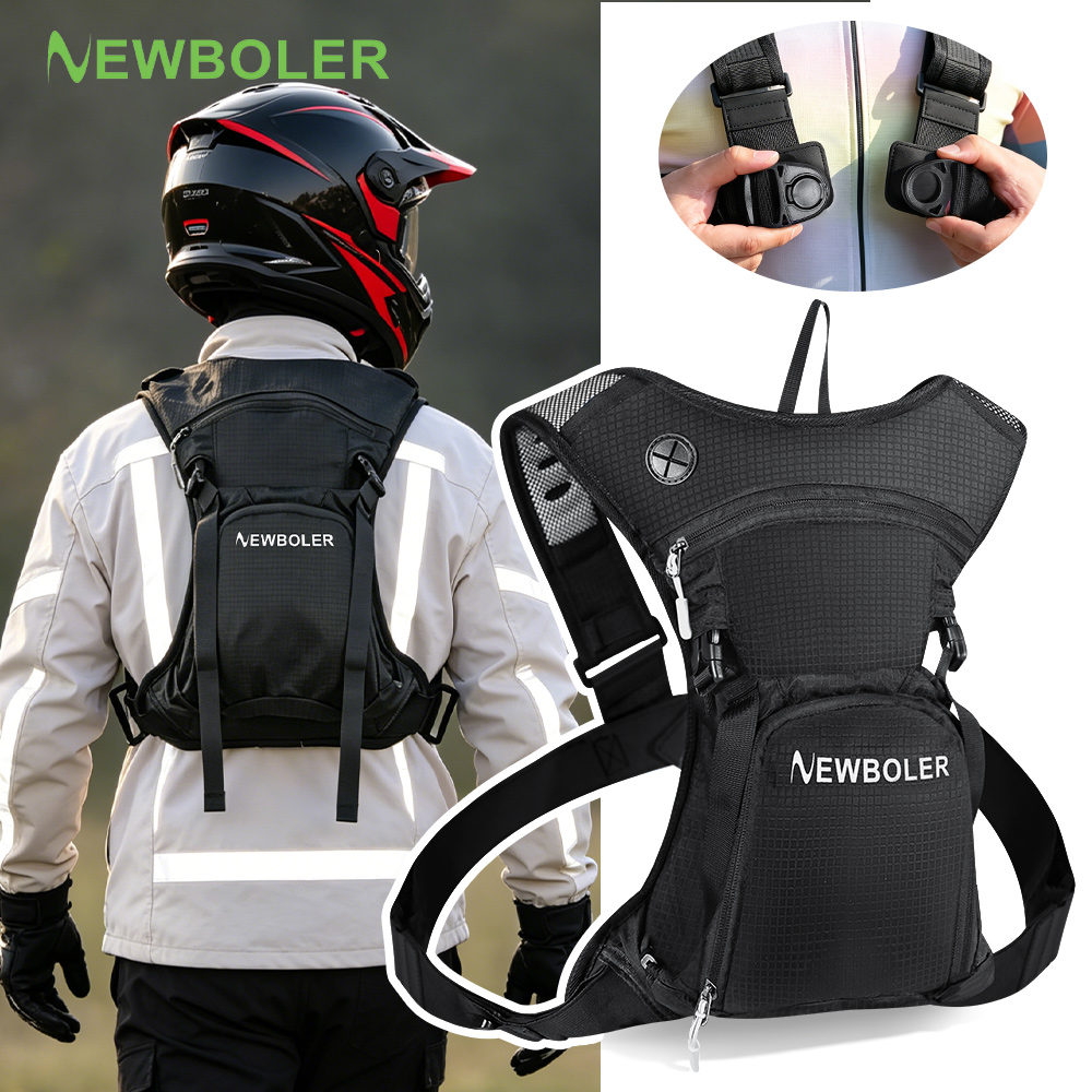 Cycling Gear Storage - NEWBOLER 8L Paket Hidrasi Sepeda Motor
