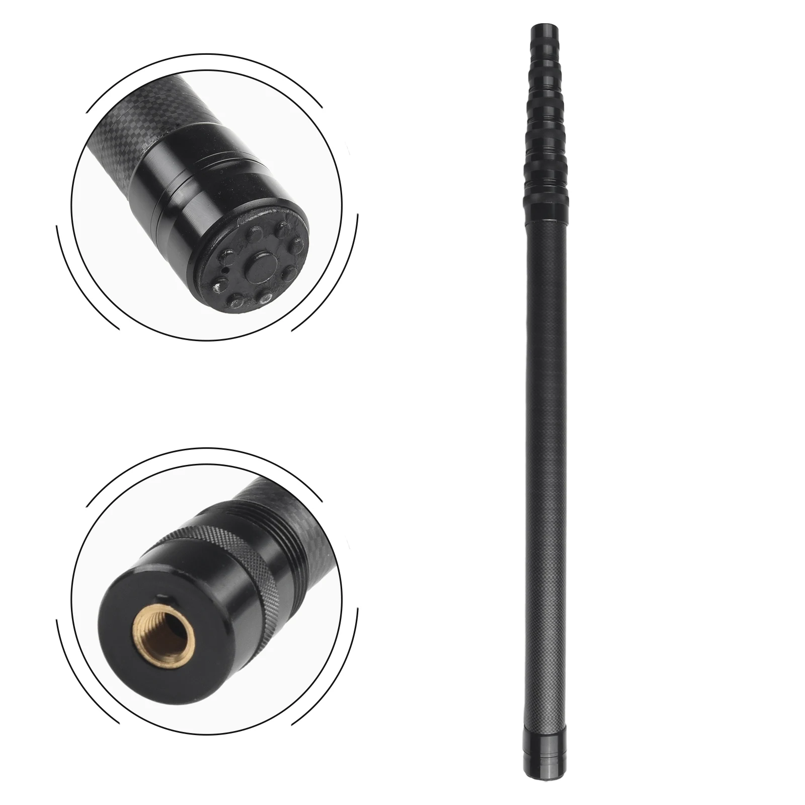 Cycling Landing Gear - Teleskopis Serat Karbon- Jaring Pendaratan Pancing