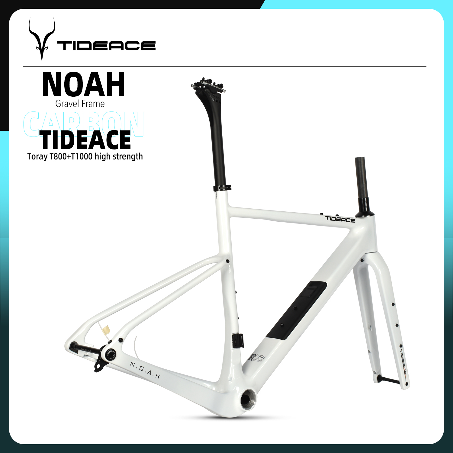 Gravel Bike Tires - Rangka Sepeda Gravel UDH Hanger Full