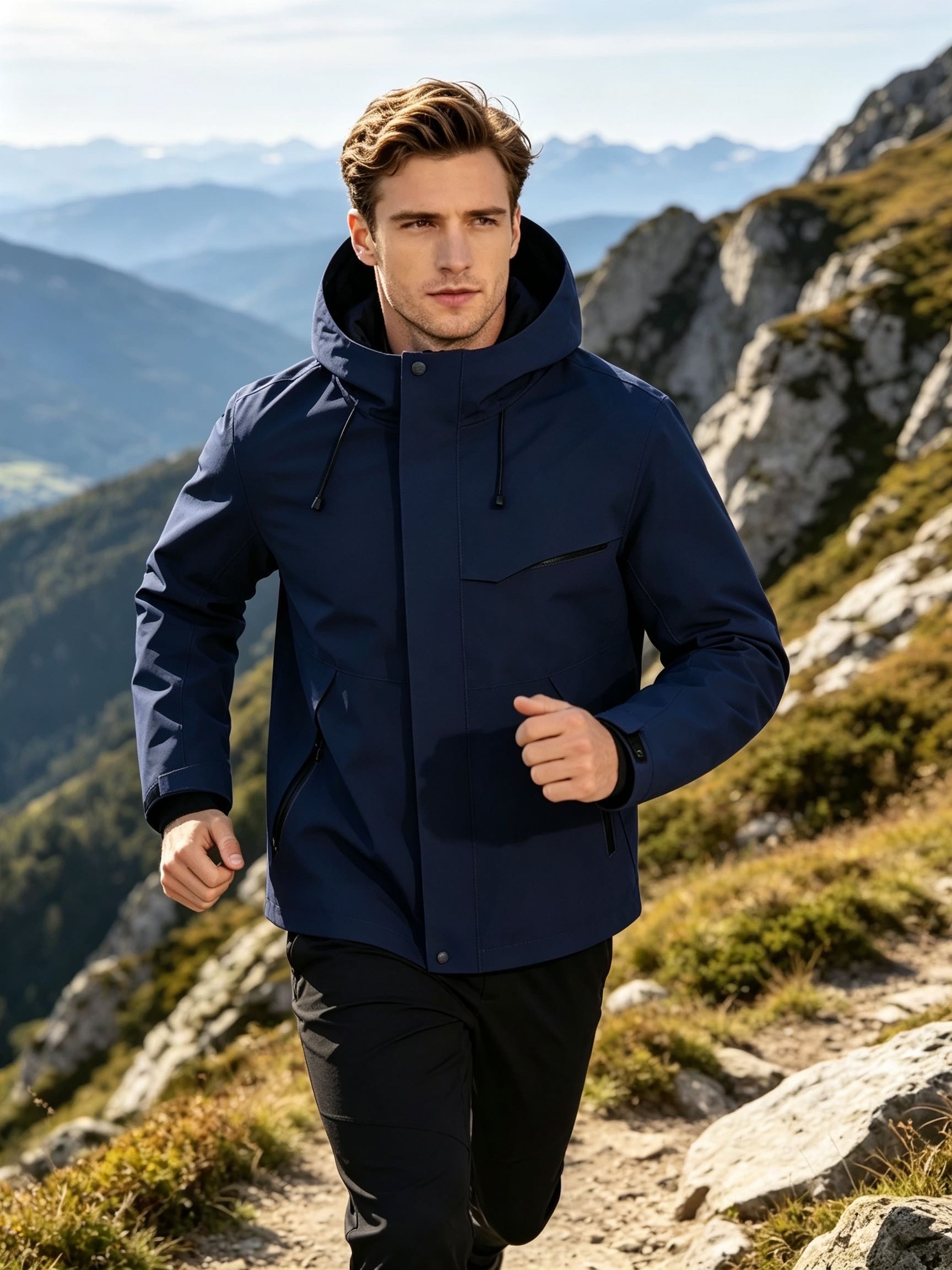 Cycling Gear Apparel - Jaket olahraga pria musim gugur/dingin terbaru,