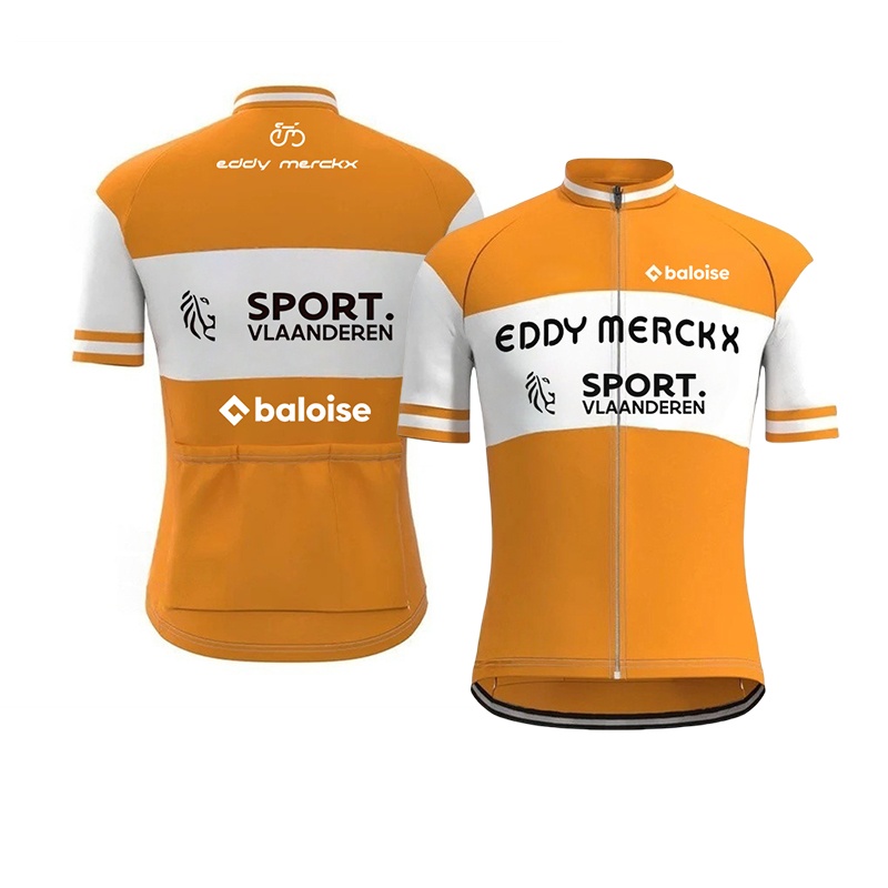Cycling Gear Logo - Jersey Bersepeda Tim Baloise Pria, Jersey