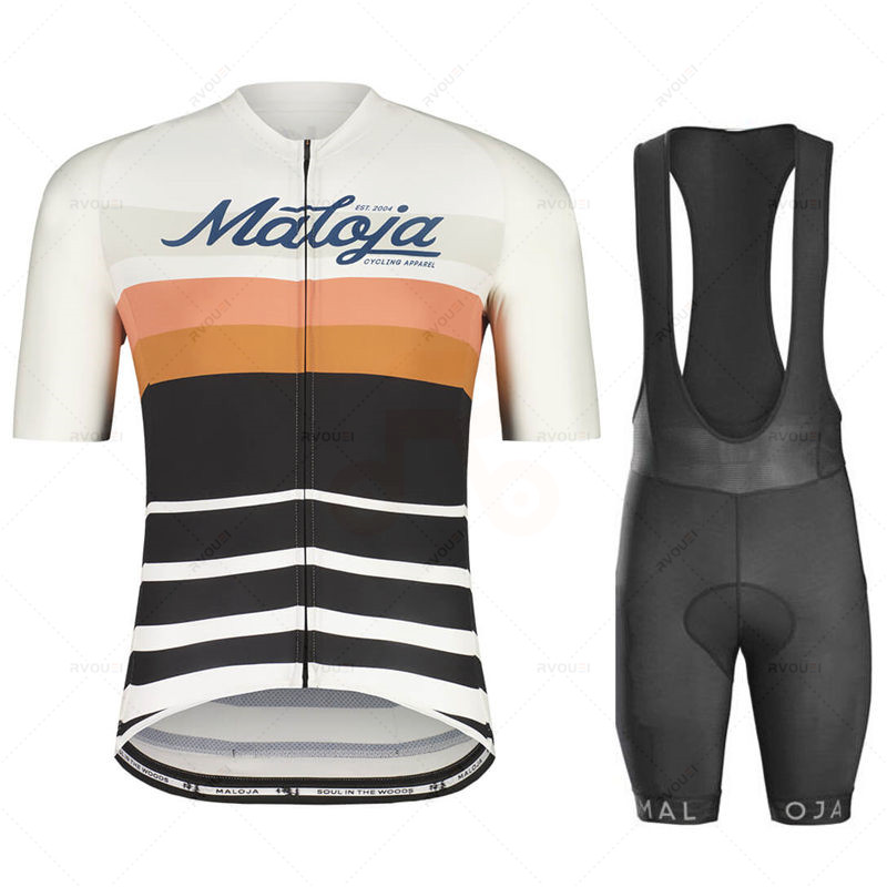 Cycling Gear Logo - Set Jersey Bersepeda Musim Panas Malojaing
