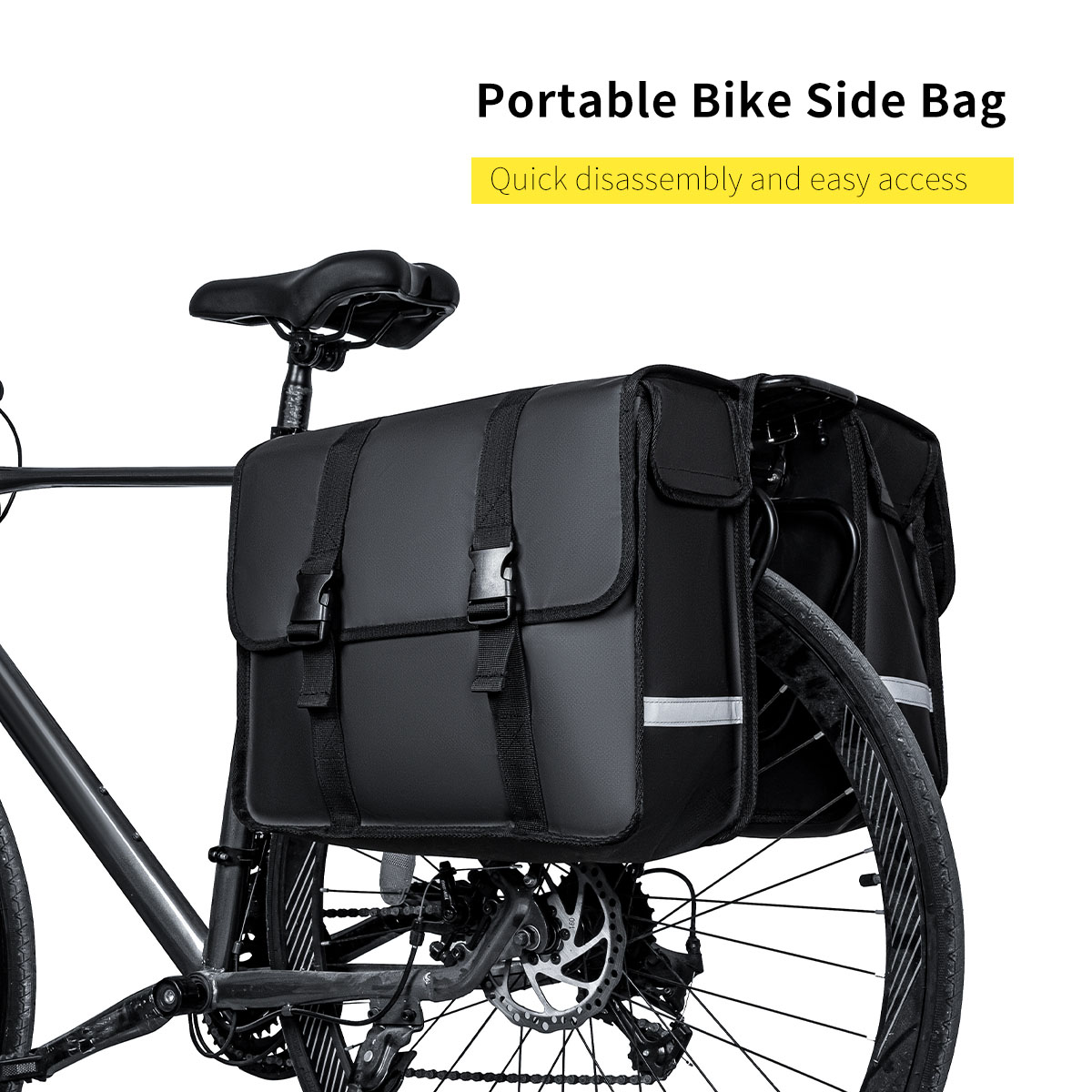 Cycling Gear Rack - Tas sepeda gunung kapasitas besar, tas
