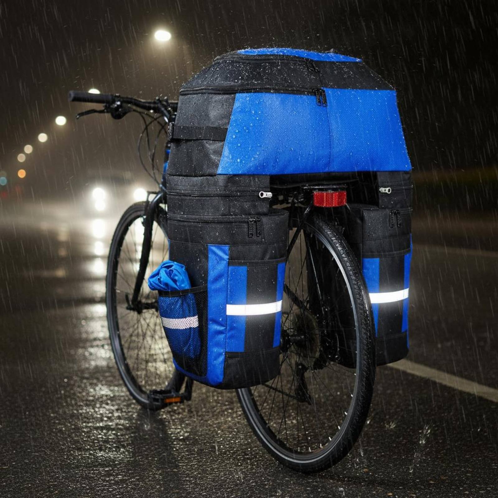 Cycling Gear Rack - Tas Pannier Rak Belakang Sepeda, Tas