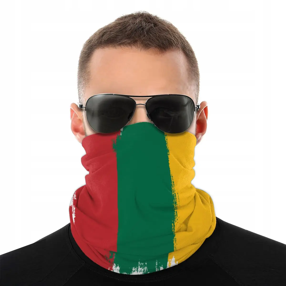 Cycling Headwear - Syal Bendera Lituania Baru Masker Wajah