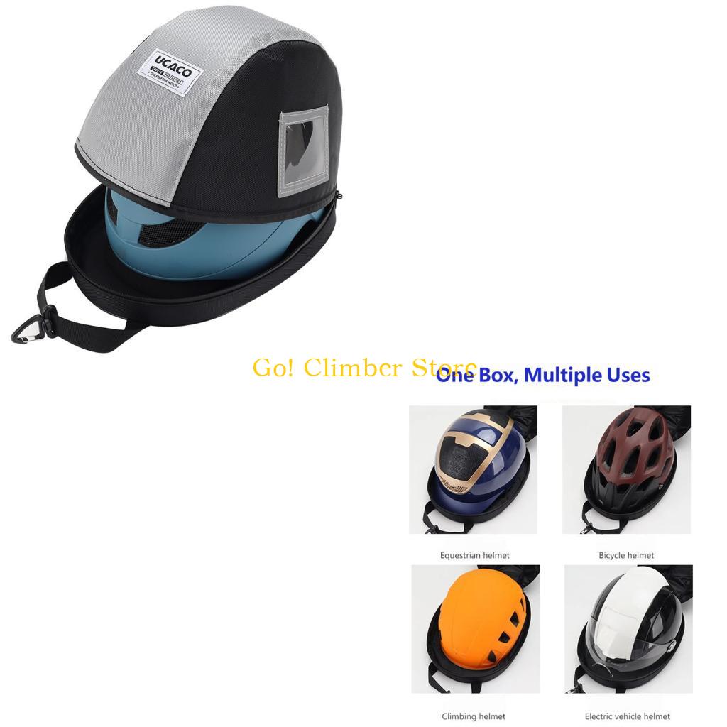 Cycling Gear Storage - Tas Pembawa Helm Empuk Q84C untuk