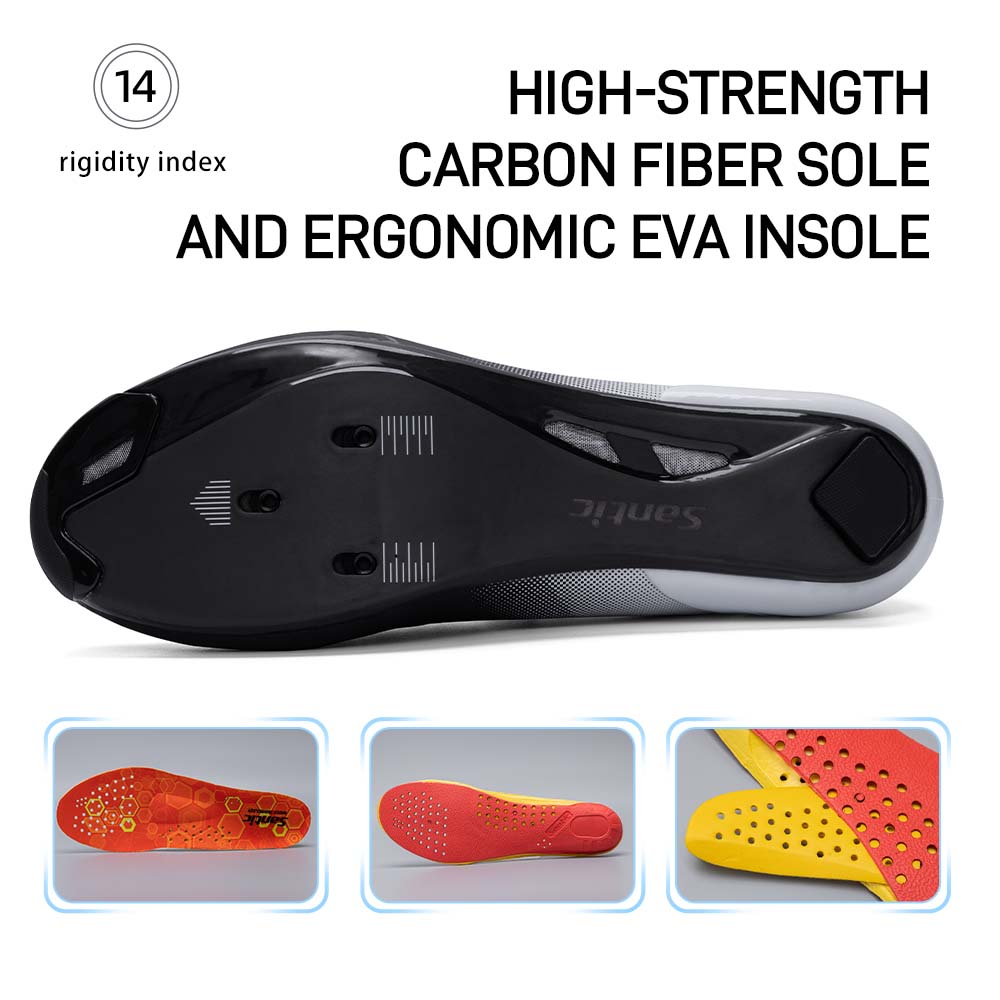 Santic Sepatu Bersepeda Pria H - Cycling Shoe Insoles ulasan dan harga