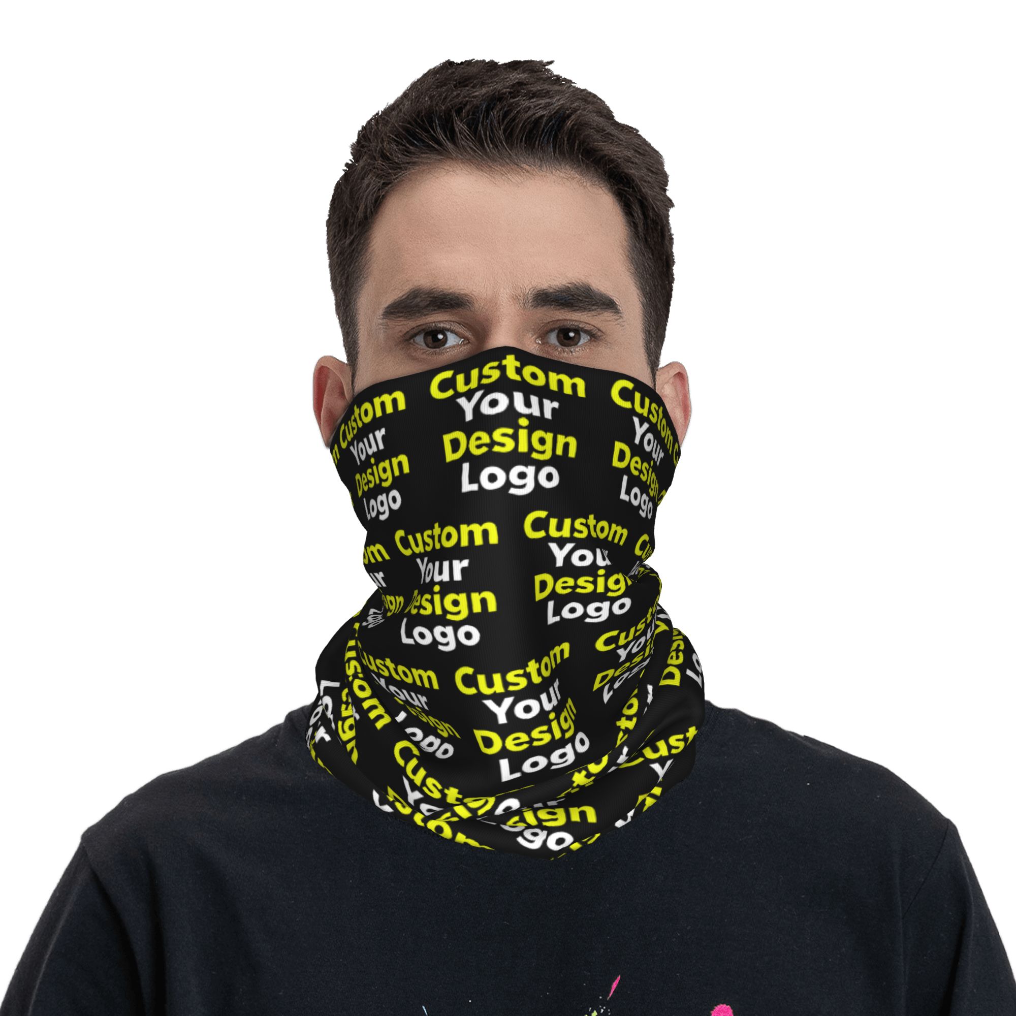 Bandana Leher Desain Kustom Lo - Cycling Headwear ulasan dan harga