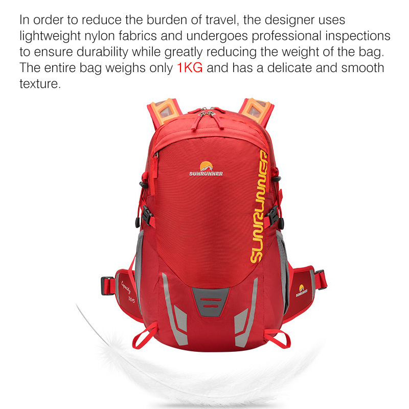 Tas Ransel Hiking 35L Kapasita - Cycling Gear Storage ulasan dan harga