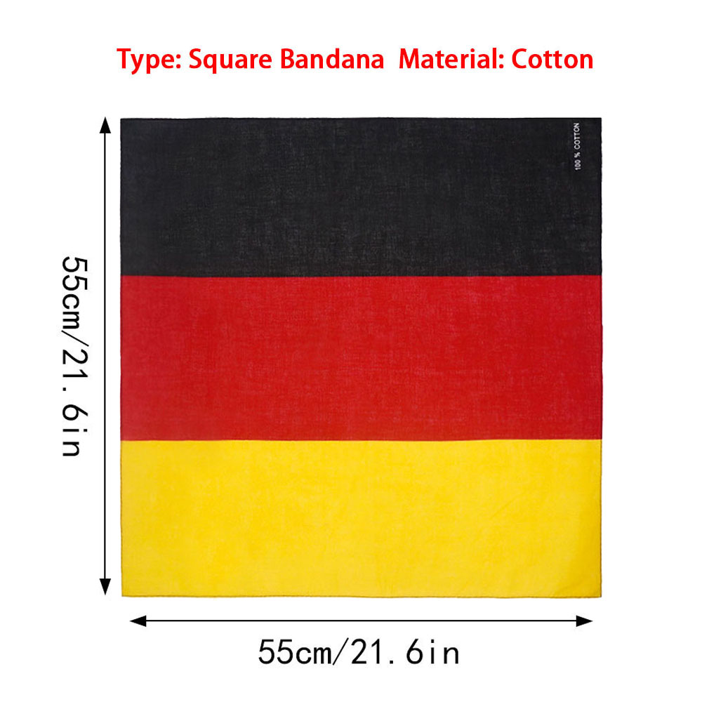 Bandana Bendera Jerman Penutup - Cycling Gear Germany ulasan dan harga