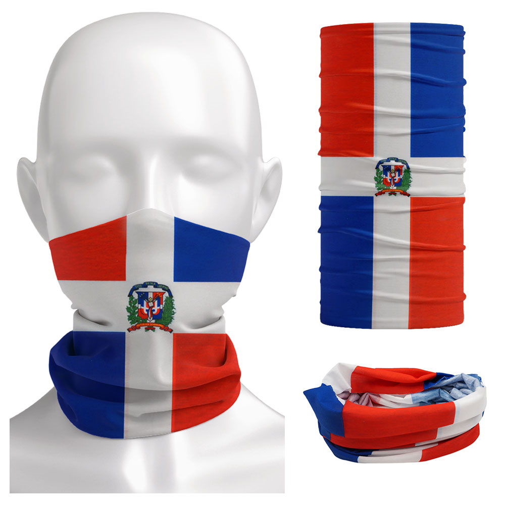 Dominica Bandana bendera nasio - Cycling Headwear ulasan dan harga
