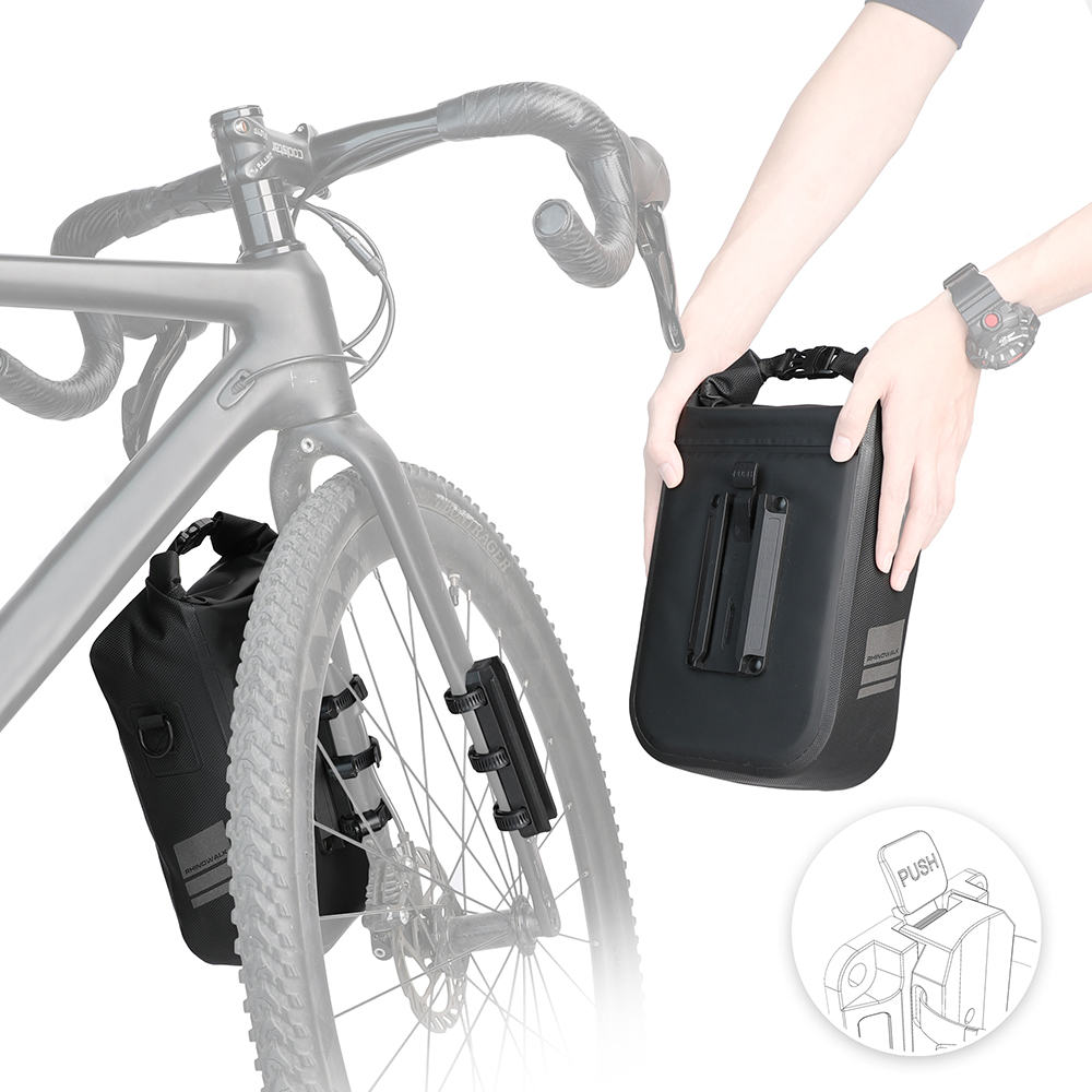 Rhinowalk 2 Buah Tas Garpu Dep - Cycling Gear Storage ulasan dan harga