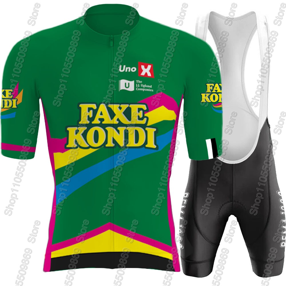 Set Jersey Sepeda Tim UNO X 20 - Cycling Gear Logo ulasan dan harga