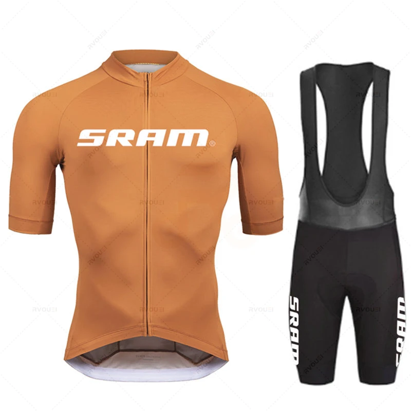 Sram Pro setelan Jersey bersep - Cycling Gear Logo ulasan dan harga