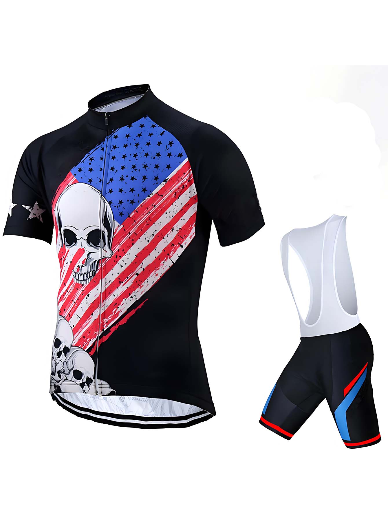 Set Jersey & Celana Pendek Ber - Cycling Gear Apparel ulasan dan harga