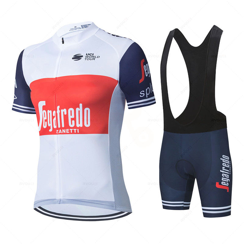 Set Jersey Bersepeda Musim Pan - Cycling Gear Logo ulasan dan harga