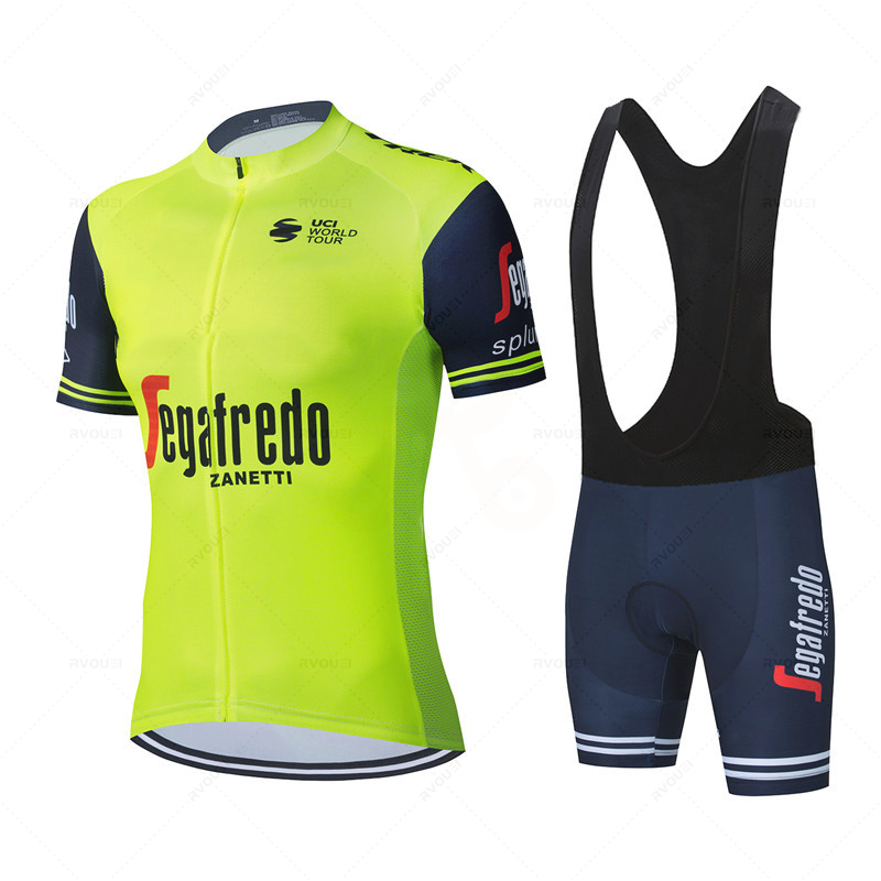 Set Jersey Bersepeda Musim Pan - Cycling Gear Logo ulasan dan harga