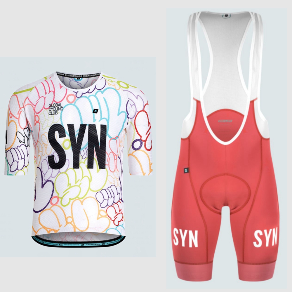 Set Bersepeda Lengan Pendek Pu - Cycling Gear Logo ulasan dan harga