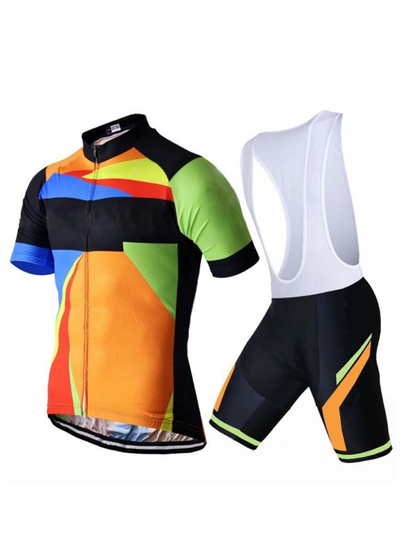 Set Jersey & Celana Pendek Ber - Cycling Gear Apparel ulasan dan harga