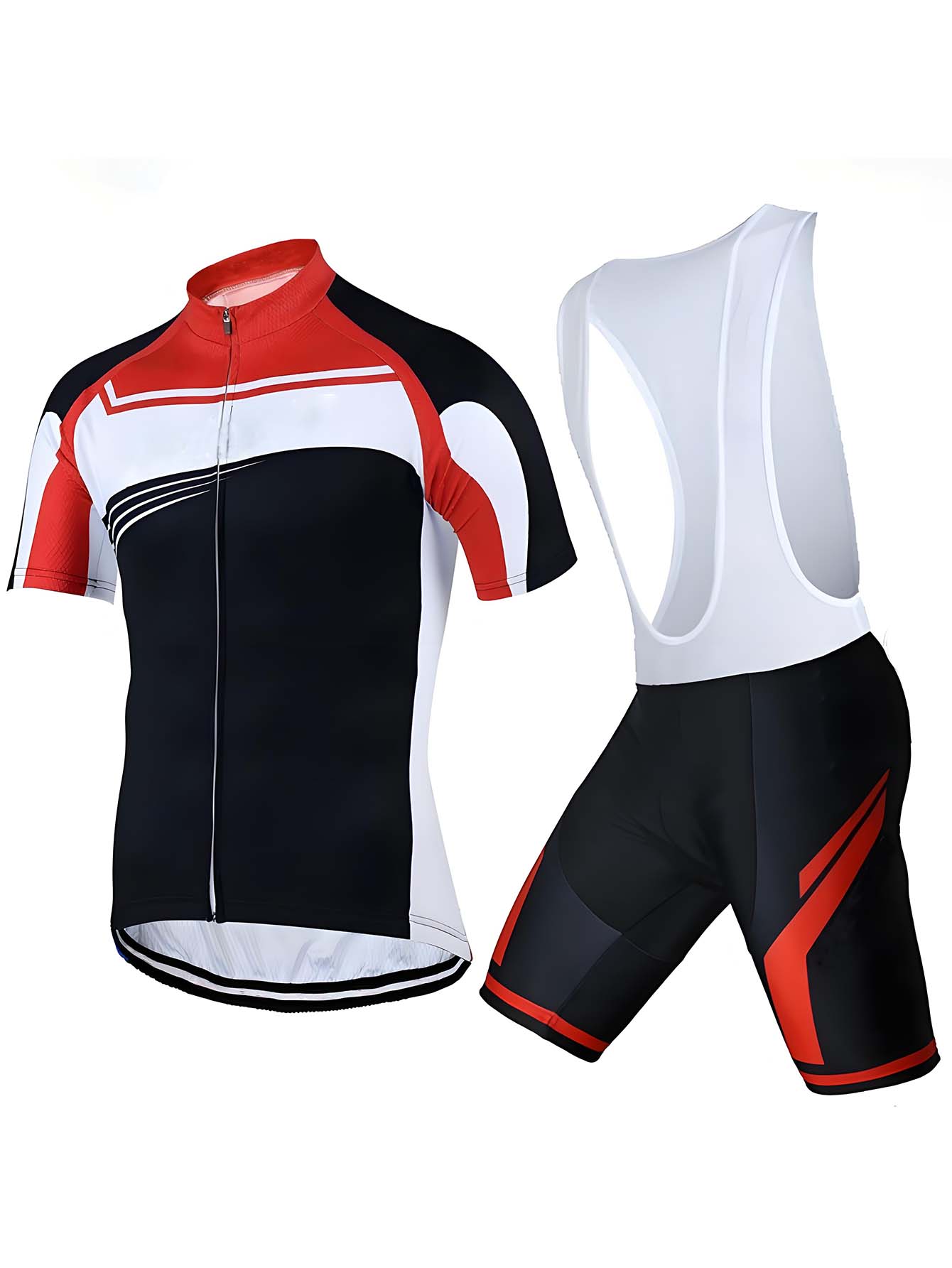 Set Jersey & Celana Pendek Ber - Cycling Gear Apparel ulasan dan harga