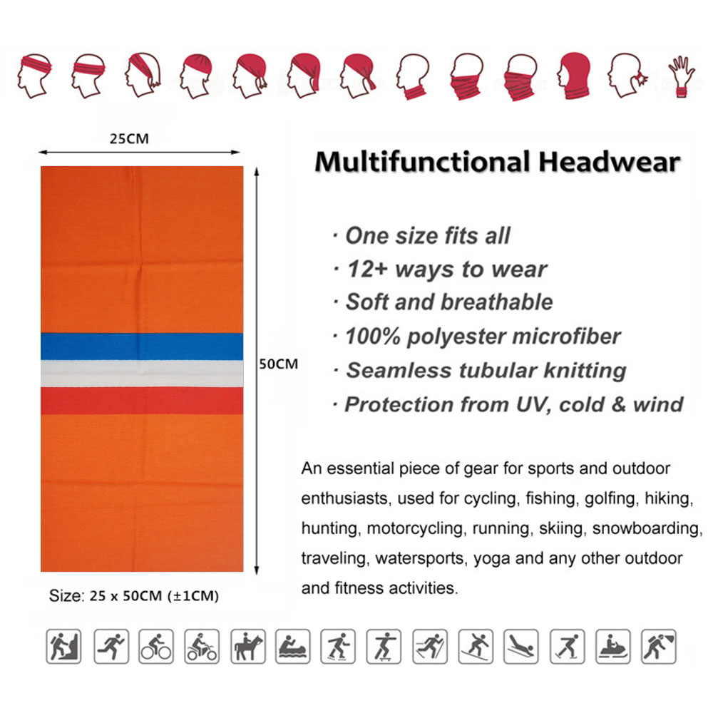 Bandana bendera nasional Gaite - Cycling Headwear ulasan dan harga