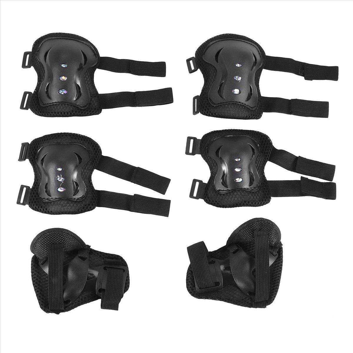 【black huodong】2X Pelindung Lu - Cycling Gear Black ulasan dan harga