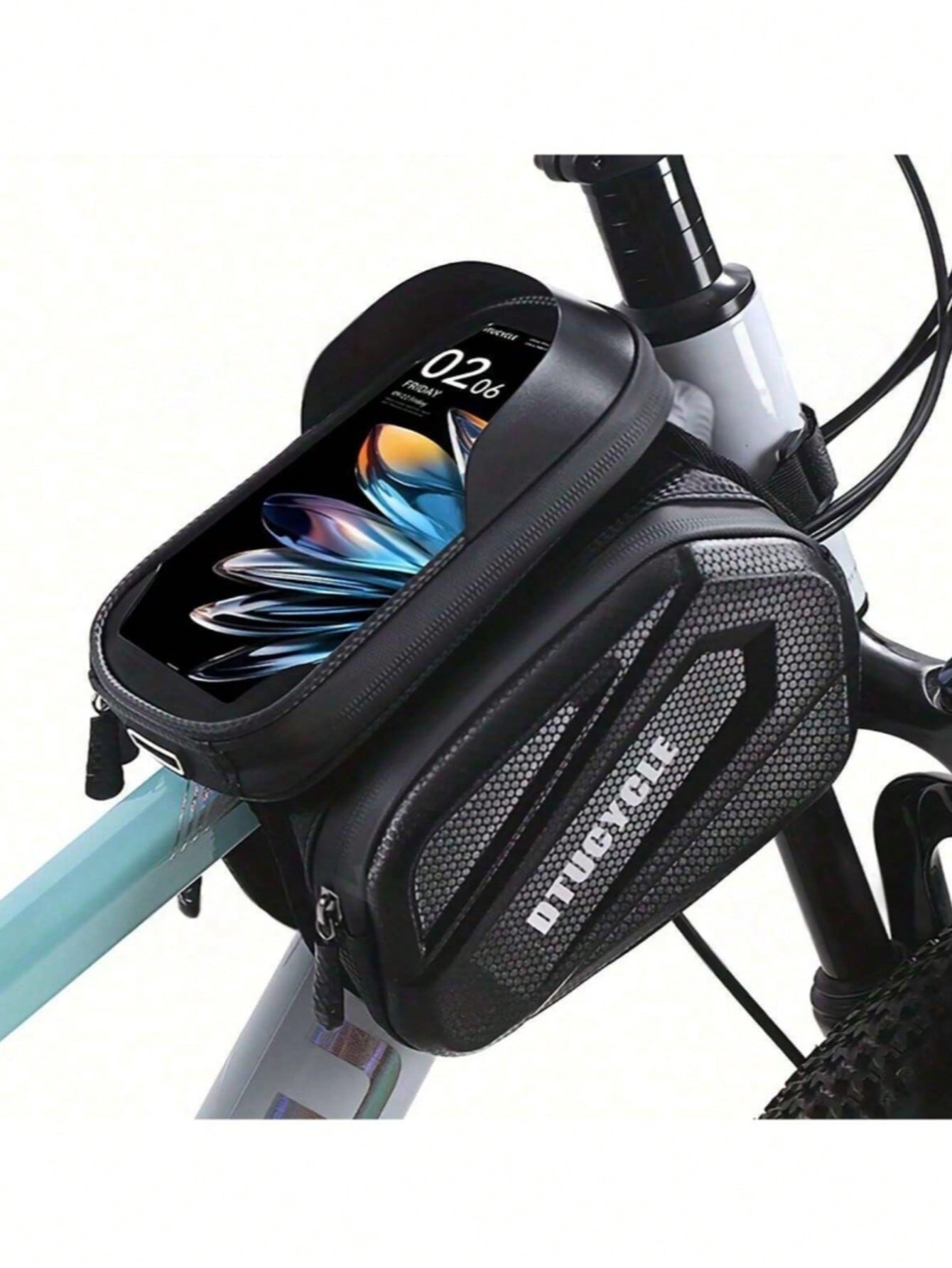 Tas Rangka Depan Sepeda Gunung - Cycling Heat Gear ulasan dan harga