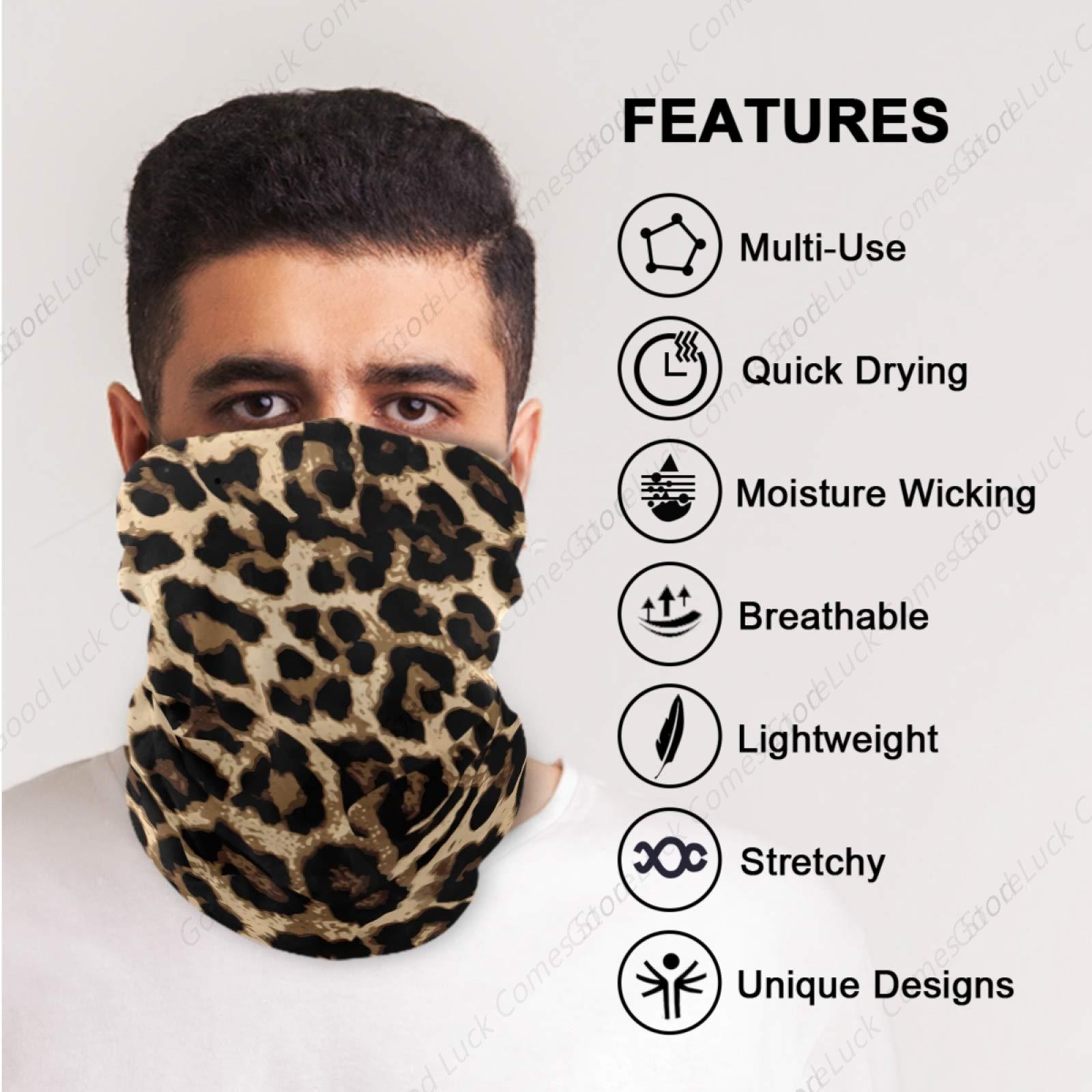 Bandana Seamless Motif Leopard - Cycling Headwear ulasan dan harga