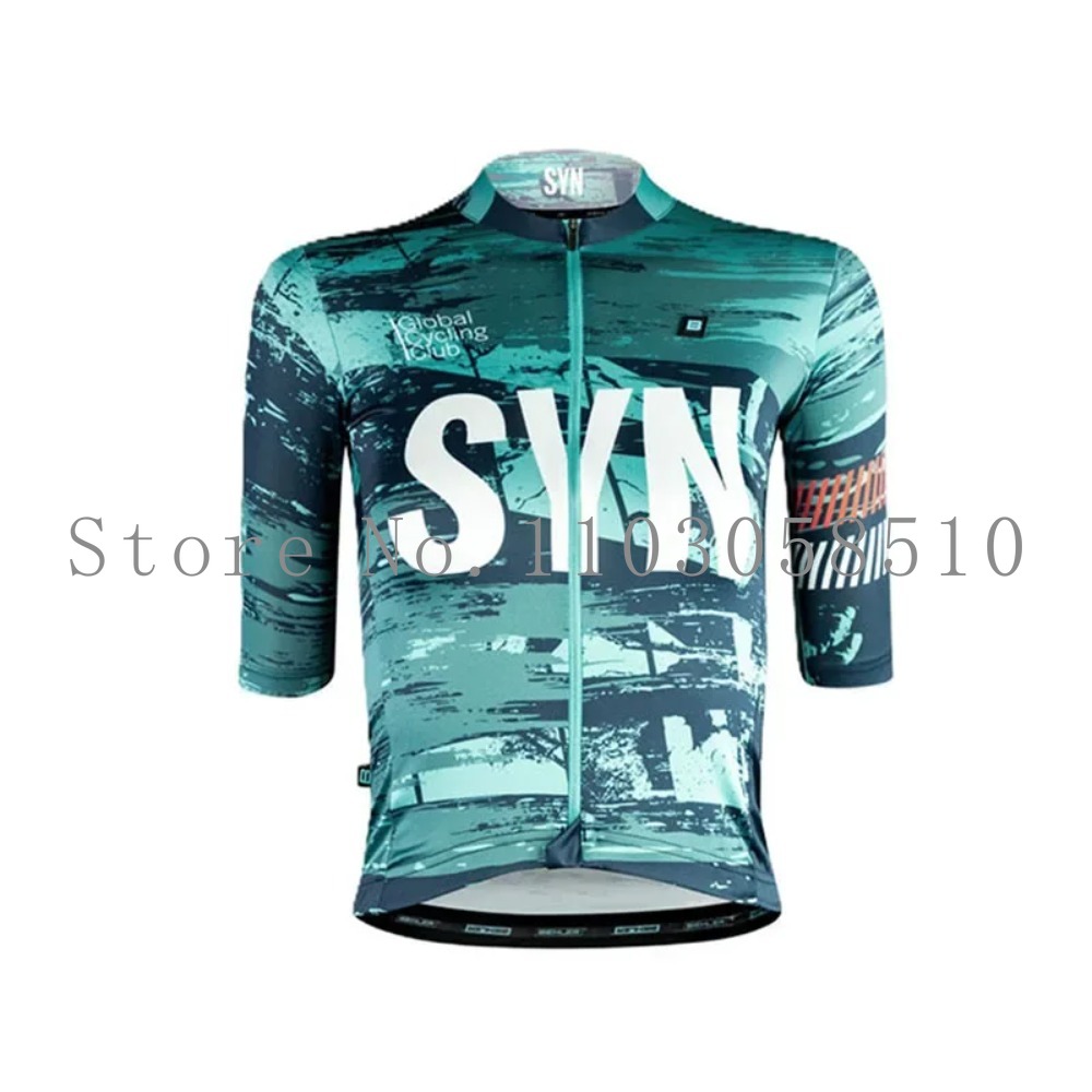 Setelan Bersepeda Pria SYN Jer - Cycling Gear Logo ulasan dan harga