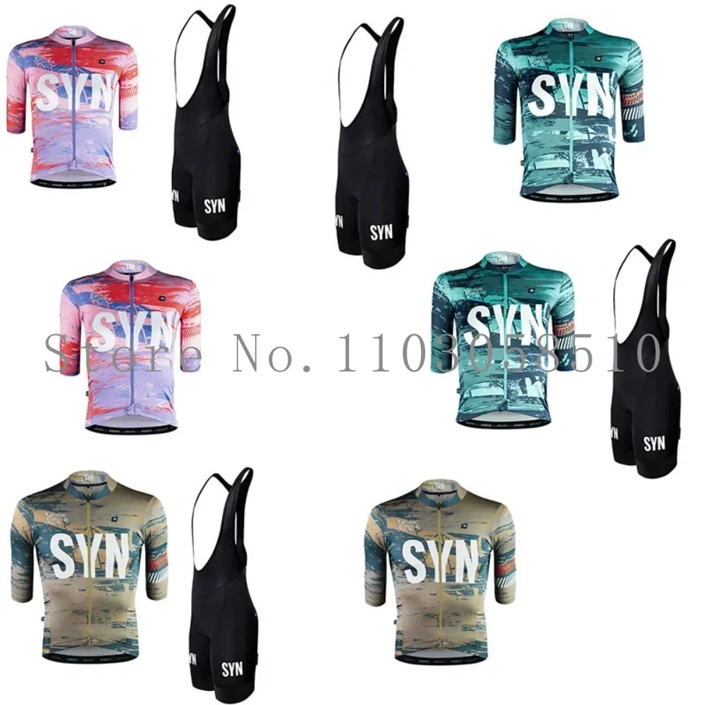 Setelan Bersepeda Pria SYN Jer - Cycling Gear Logo ulasan dan harga