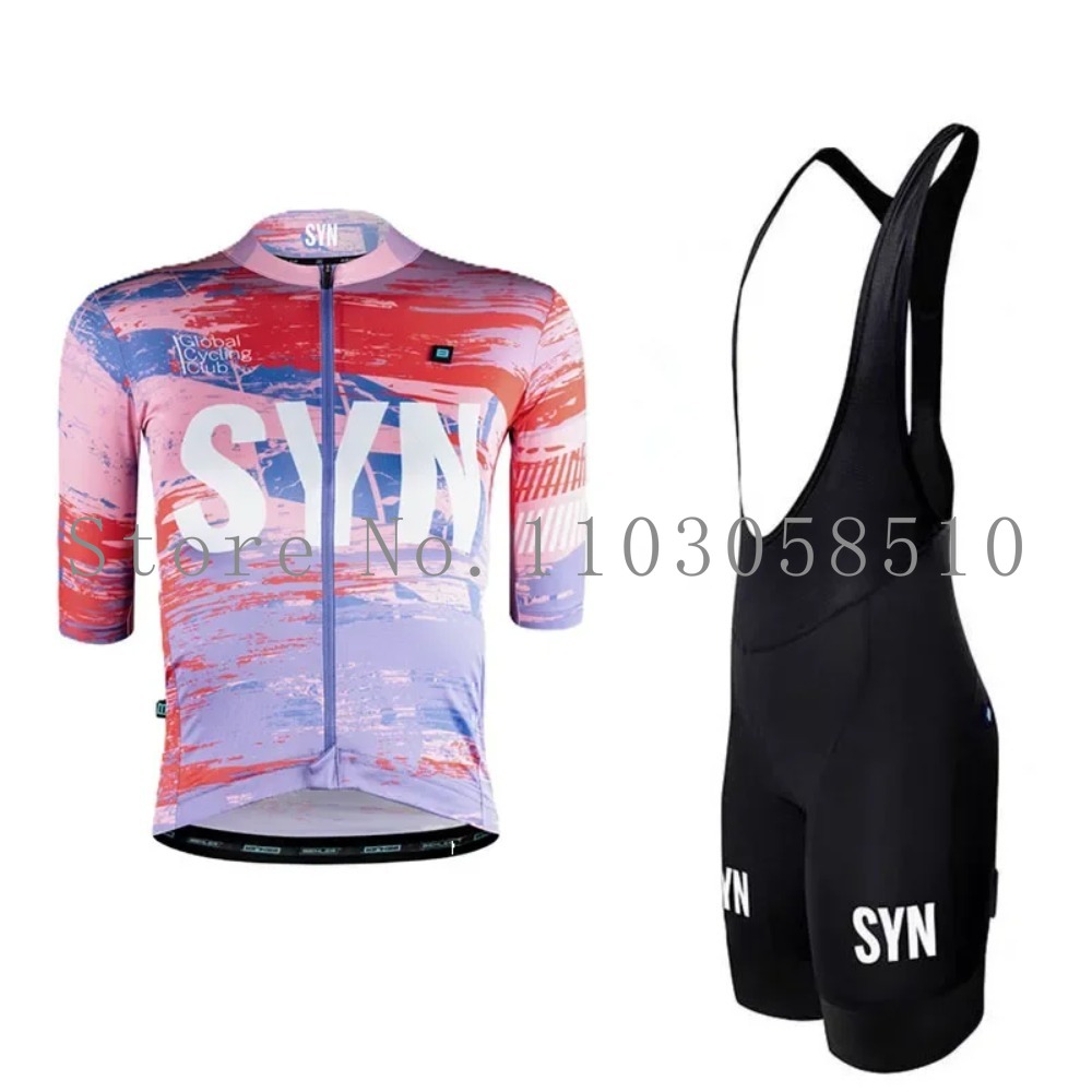Setelan Bersepeda Pria SYN Jer - Cycling Gear Logo ulasan dan harga